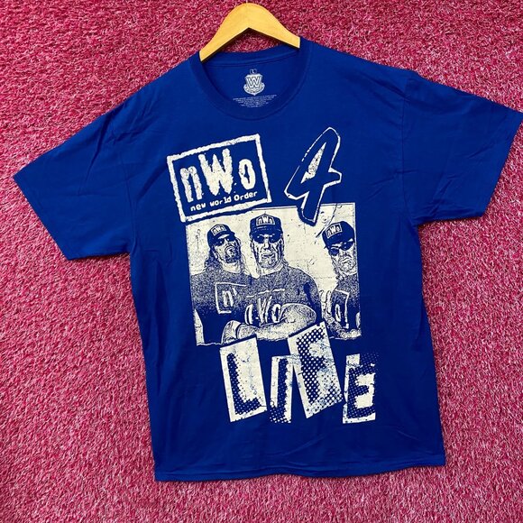 WWE New World Order nWo 4 Life T-Shirt Large - Picture 3 of 4